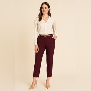 Worthington Burgundy Women's Trousers